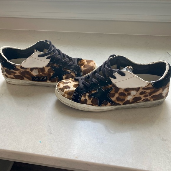 Golden goose leopard pony hair superstar. Size 39 - Picture 2 of 6